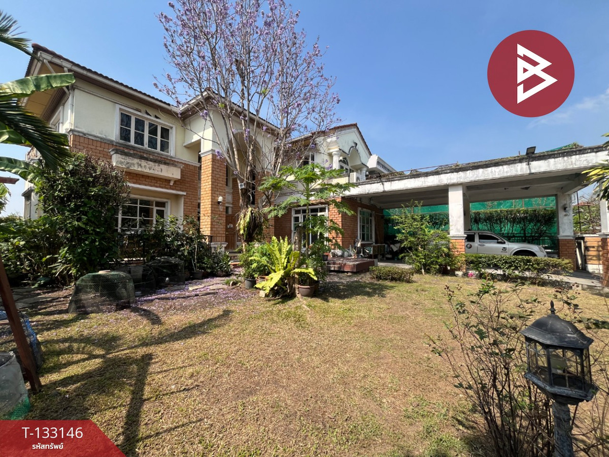 For SaleHouseSamut Prakan,Samrong : Single house for sale Nantawan Srinakarin Village, Samut Prakan, near the expressway.