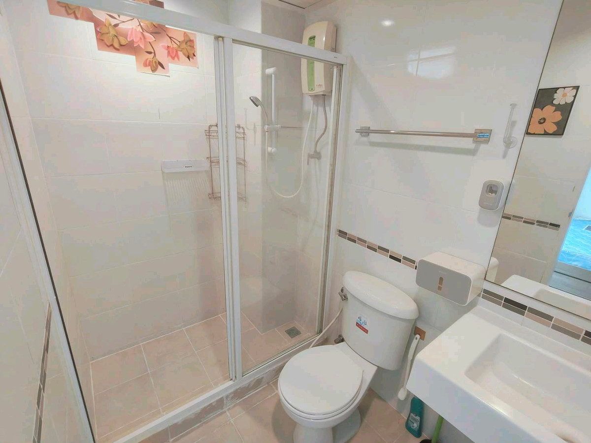 For RentCondoOnnut, Udomsuk : 🔥 For rent The Log 3 Sukhumvit 101/1, beautiful room, good price, near BTS, only 7,500 baht/month, near BTS Udomsuk and BTS Punnawithi.