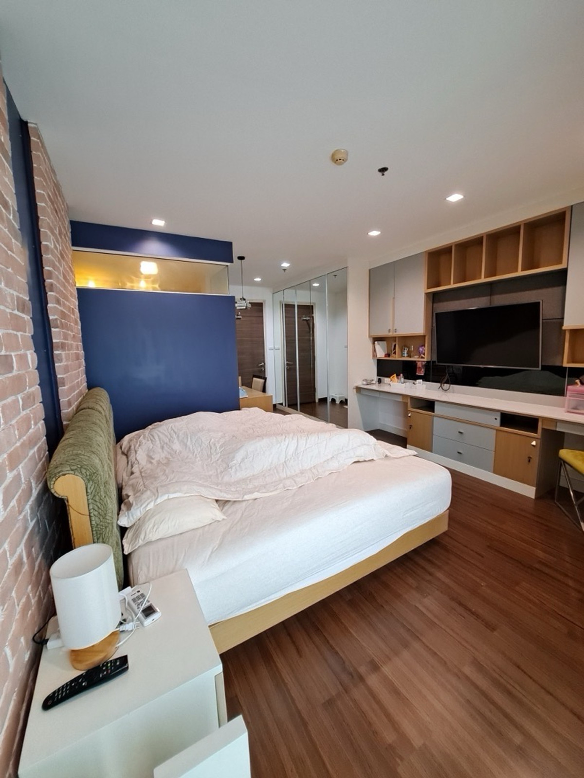For RentCondoRama3 (Riverside),Satupadit : For rent, Condo Supalai Prima Riva, south side, Chao Phraya River view, 3 bedrooms, 3 Bedrooms / 5 Bathroom.