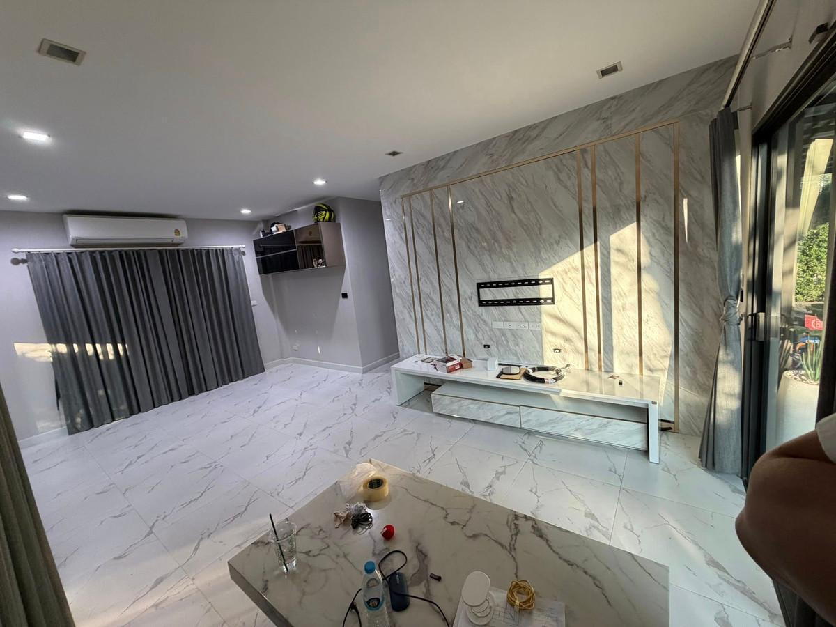 For SaleHousePathum Thani,Rangsit, Thammasat : S04-0126  Modern Eco-Detached House for Sale @ Venue Flow Rangsit! 