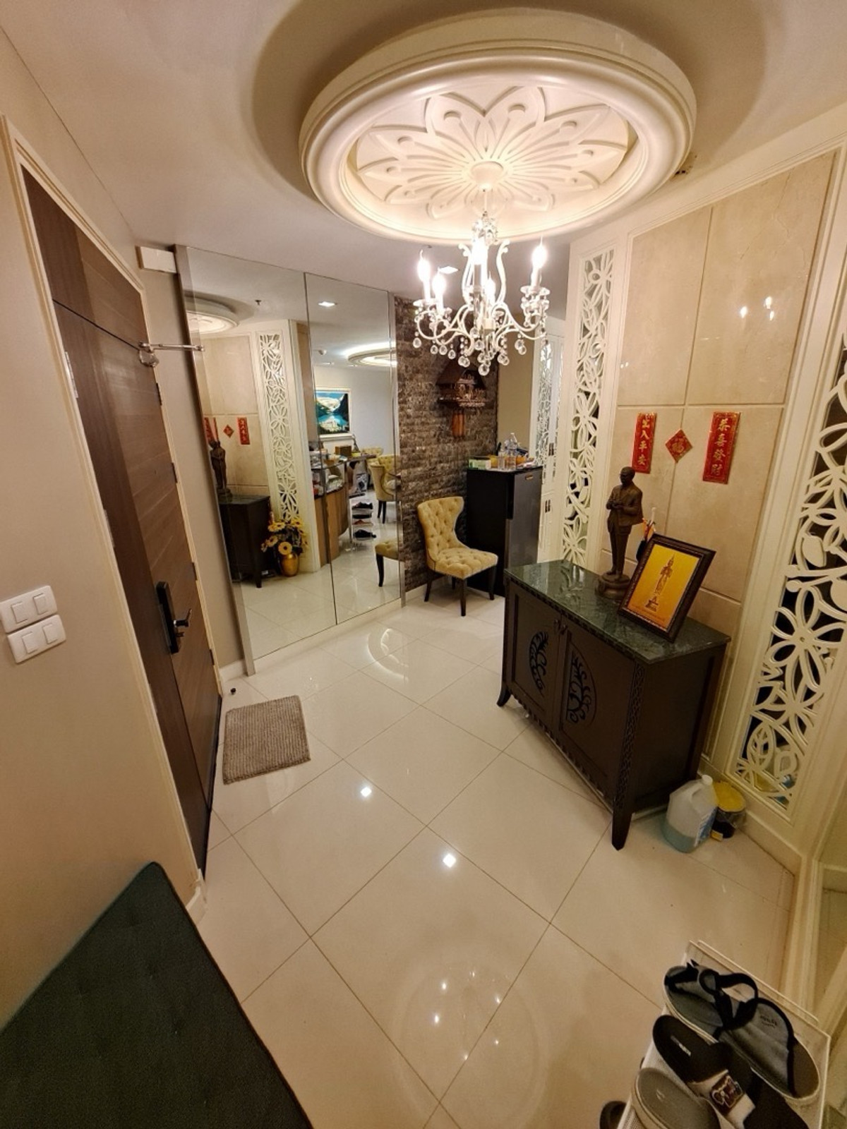 For RentCondoRama3 (Riverside),Satupadit : For rent, Condo Supalai Prima Riva, south side, Chao Phraya River view, 3 bedrooms, 3 Bedrooms / 5 Bathroom.