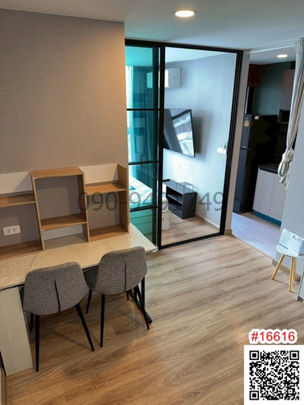 ให้เช่าคอนโดลาดพร้าว101 แฮปปี้แลนด์ : เช่า คอนโด The Cube Loft ลาดพร้าว 107  ชั้น 7 ห้องมุม ใกล้ MRT สถานีบางกะปิ