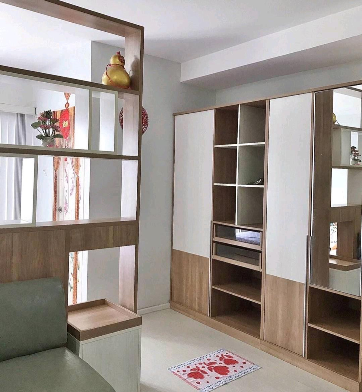 For RentCondoOnnut, Udomsuk : 🔥 For rent The Log 3 Sukhumvit 101/1, beautiful room, good price, near BTS, only 7,500 baht/month, near BTS Udomsuk and BTS Punnawithi.