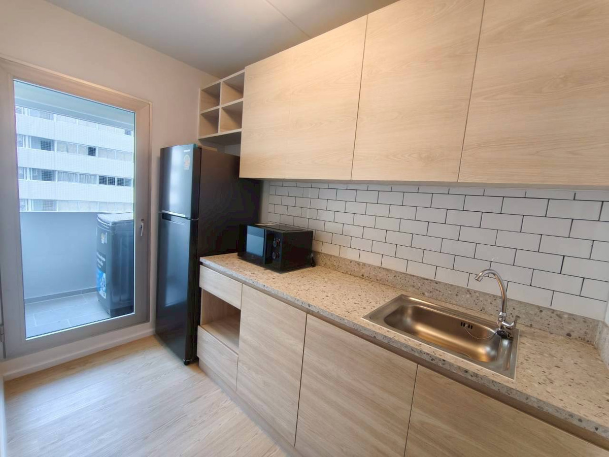 ให้เช่าคอนโดแจ้งวัฒนะ เมืองทอง : ห้องใหม่ โมริ คอนโด 1 ห้องนอน 1 ห้องน้ำ 1 ห้องครัว ขนาด 38 ตร.ม. ชั้น 12