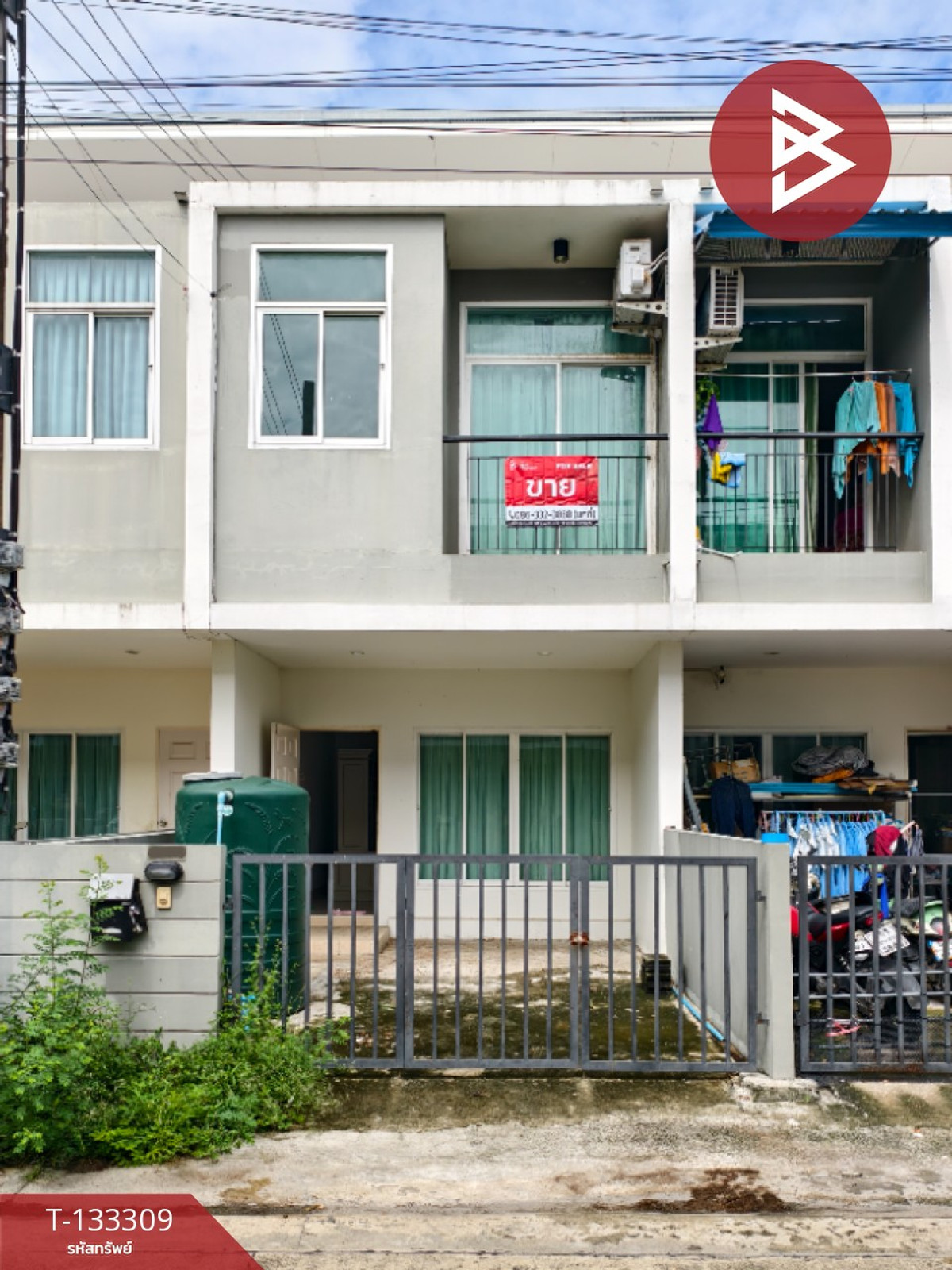 For SaleTownhomeMin Buri, Romklao : 2-story townhouse for sale, Narathorn Village, Suwinthawong, Bangkok.