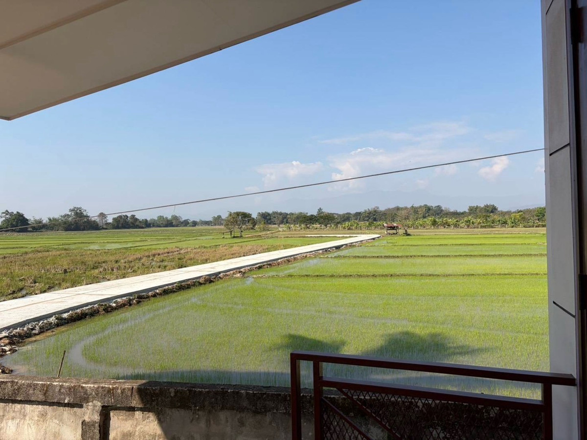 For SaleLandChiang Rai : Beautiful place, very cheap price, 6 rai, 500,000 baht each, only 5 km. from Wat Rong Khun. tel 0817350150