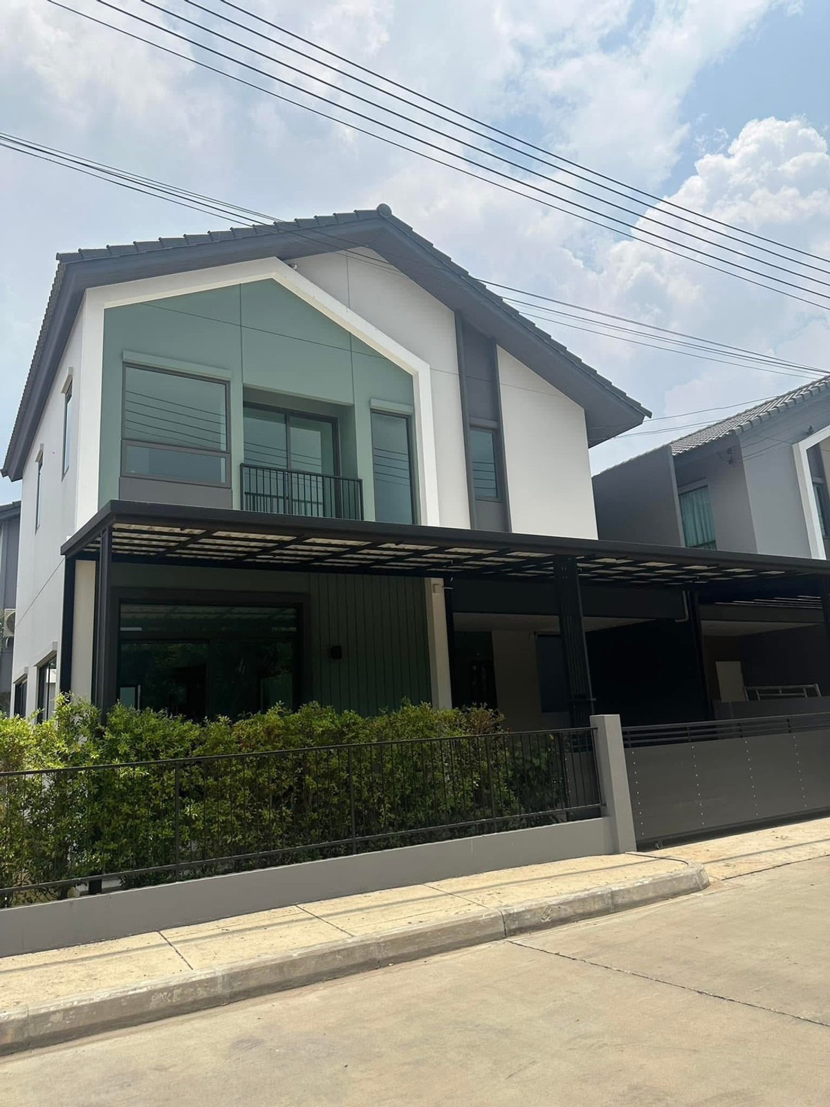 For SaleHousePathum Thani,Rangsit, Thammasat : House for sale, Anasiri Ratchaphruek 346 project (corner house)