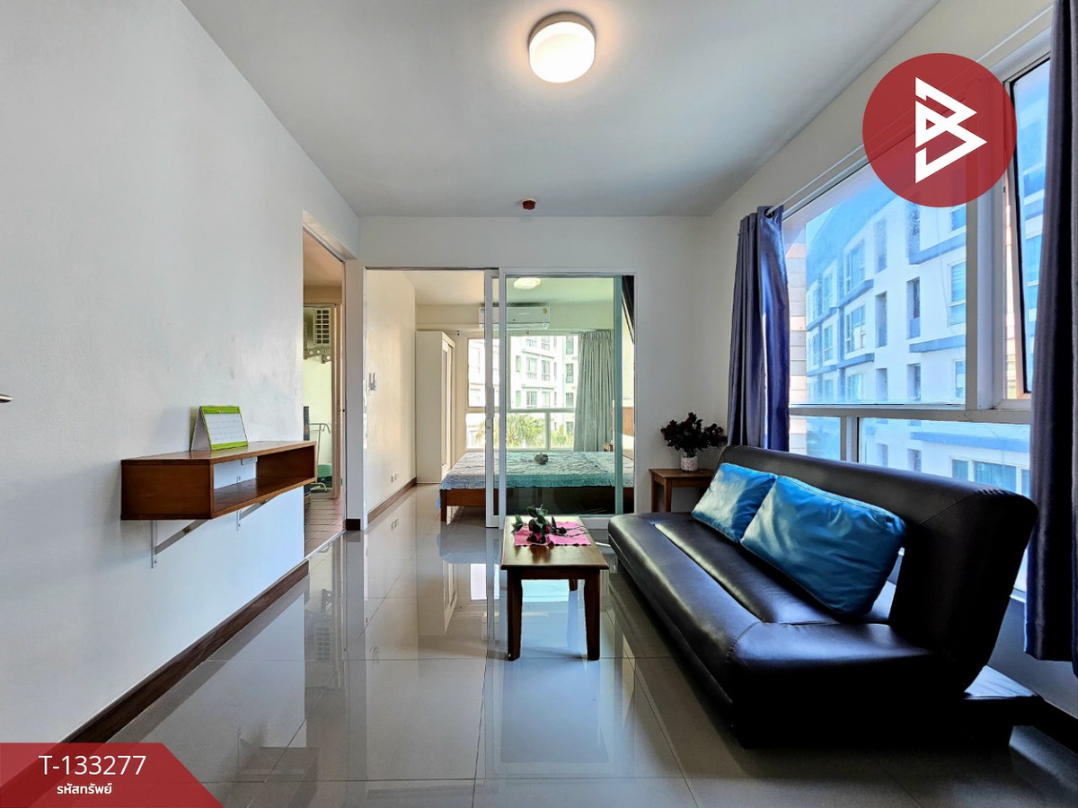 For SaleCondoPattaya, Bangsaen, Chonburi : Condo for sale, The Idol Bangsaen (The Idol Condo Bangsaen), corner room, swimming pool view.