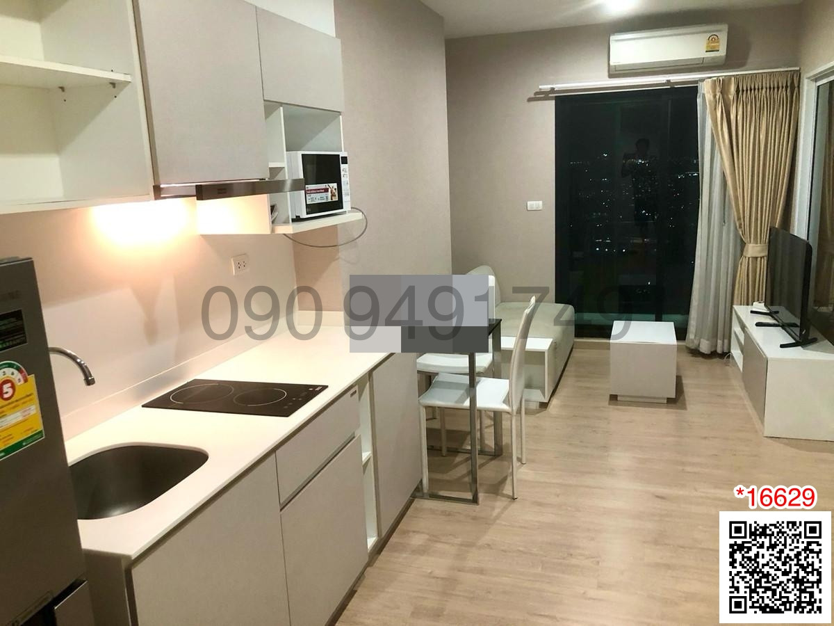 For RentCondoThaphra, Talat Phlu, Wutthakat : Condo for rent: The Parkland Phetkasem - Tha Phra, 20th floor, near MRT Tha Phra.