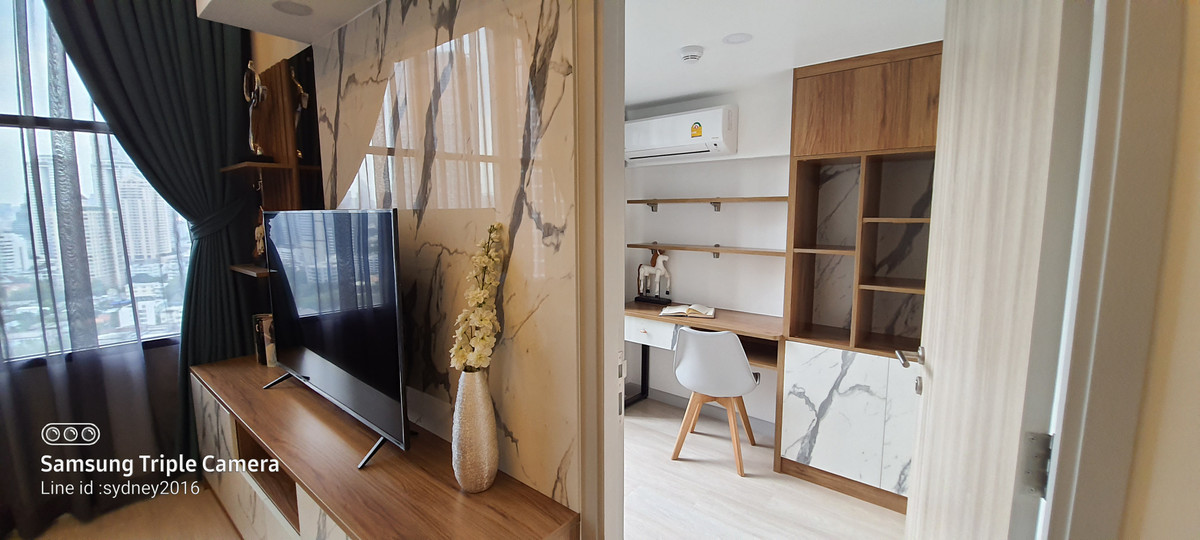 For RentCondoSathorn, Narathiwat : For rent: Knightbridge Prime Sathorn, newly renovated room, 25th floor, beautifully decorated, very good view.