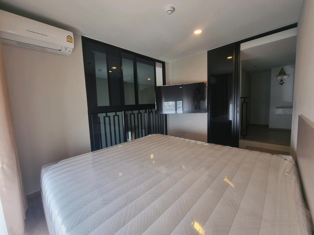 For RentCondoRattanathibet, Sanambinna : Ken Attitude Rattanathibet Condo.Luxury condo for rent, river view, 100  meters to MRT Phra Nang Klao