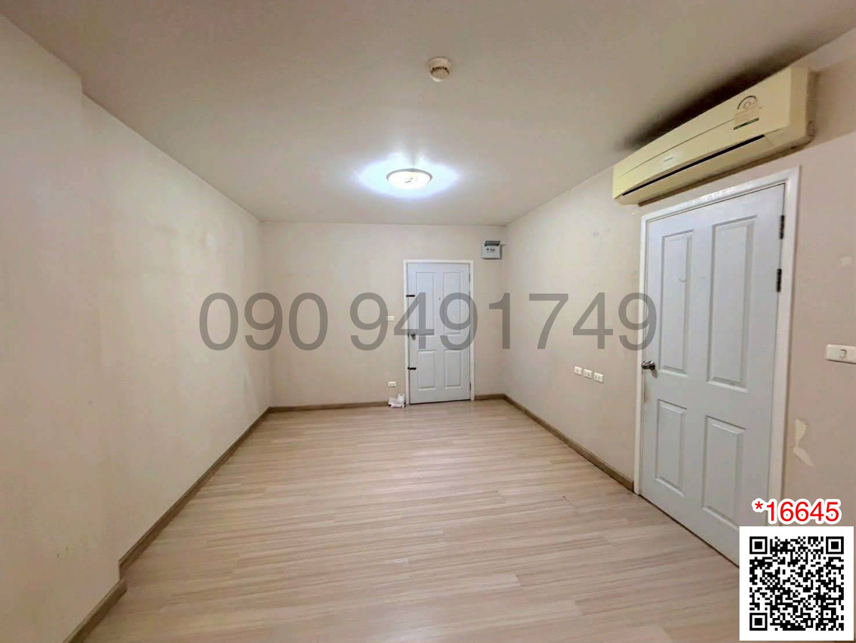 For SaleCondoNawamin, Ramindra : Condo for sale, Plum Condo Nawamin, Building B, 2nd floor, empty room, ready to move in, Nawamin area.