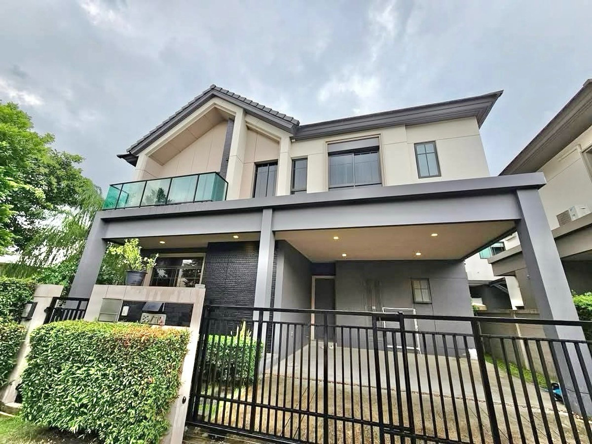 ให้เช่าบ้านพระราม 5 ราชพฤกษ์ บางกรวย : 🔥31047🔥ให้เช่าบ้านเดี่ยวบางกอก บูเลอวาร์ด สาทร-ปิ่นเกล้า2 🌐LINE ID : @fastforrentcondo