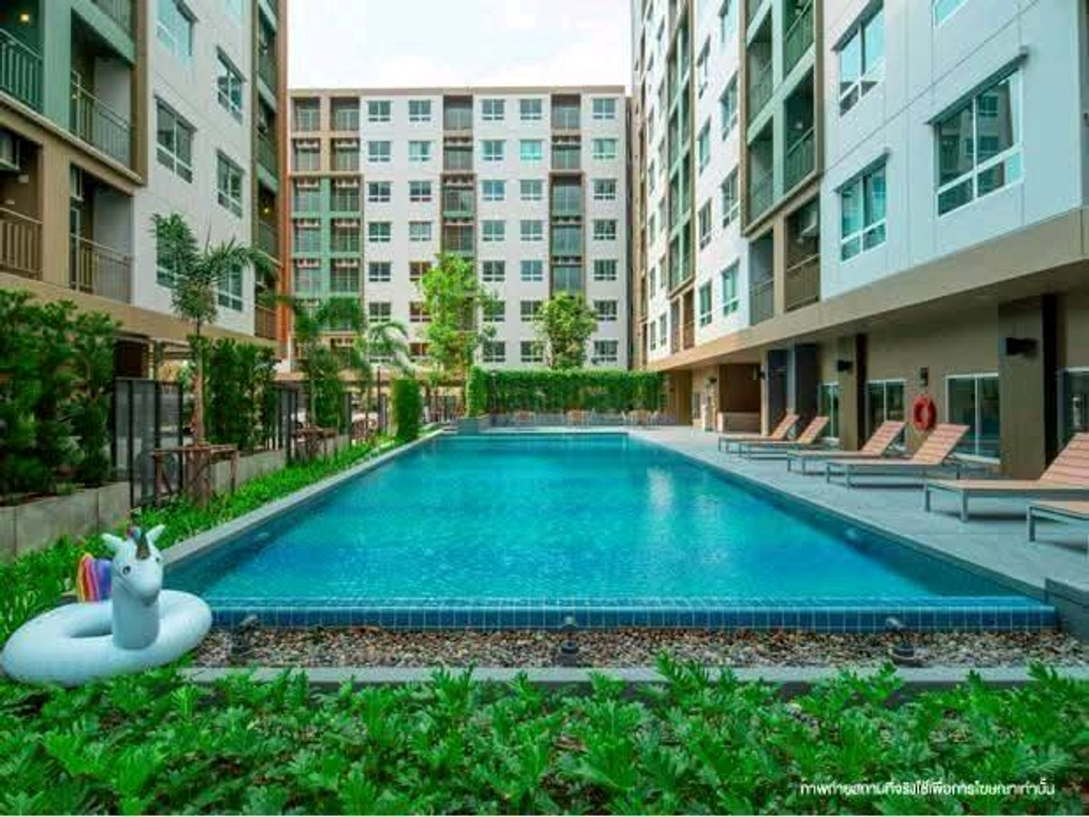 For RentCondoSamut Prakan,Samrong : ✨ Good location, convenient travel, easy to enter the city, cute price, ready to move in immediately 🚆 near BTS Bearing and BTS Samrong.