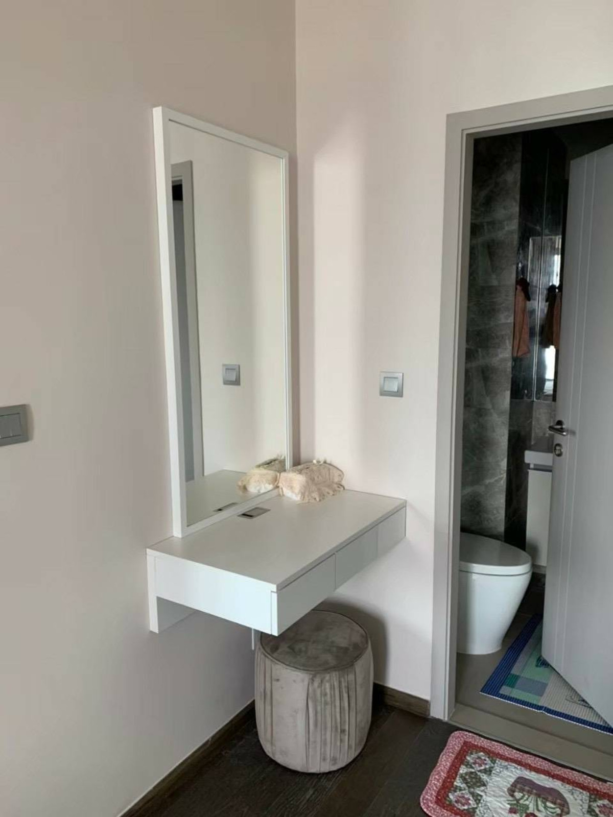 ให้เช่าคอนโดราชเทวี พญาไท : New Room , Ideo Q Siam Ratchathewi 1bed 34 Sqm Fullyfurnish 20,000