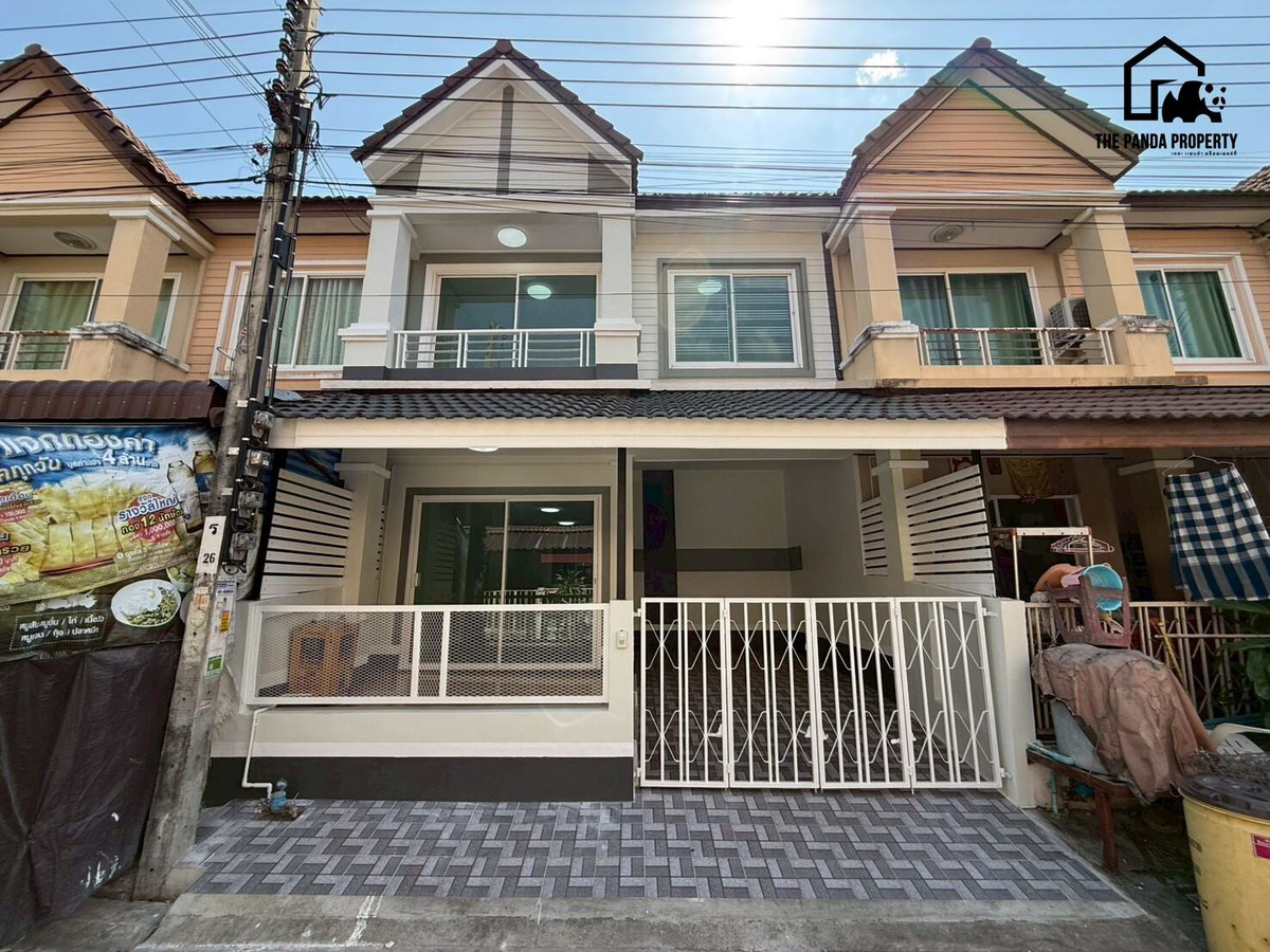 ขายทาวน์โฮมราษฎร์บูรณะ สุขสวัสดิ์ : หมู่บ้านวิเศษสุขโครงการ16 ซ.15 ถนนประชาอุทิศ 90 อ.พระสมุทรเจดีย์ จ.สมุทรปราการ