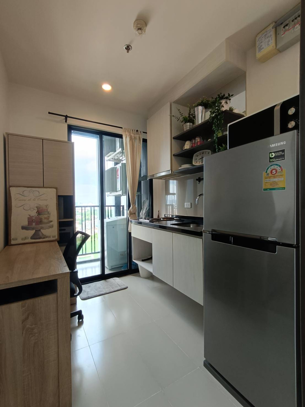 For SaleCondoOnnut, Udomsuk : Condo for sale, ready to move in, suitable investment, selling with tenant.