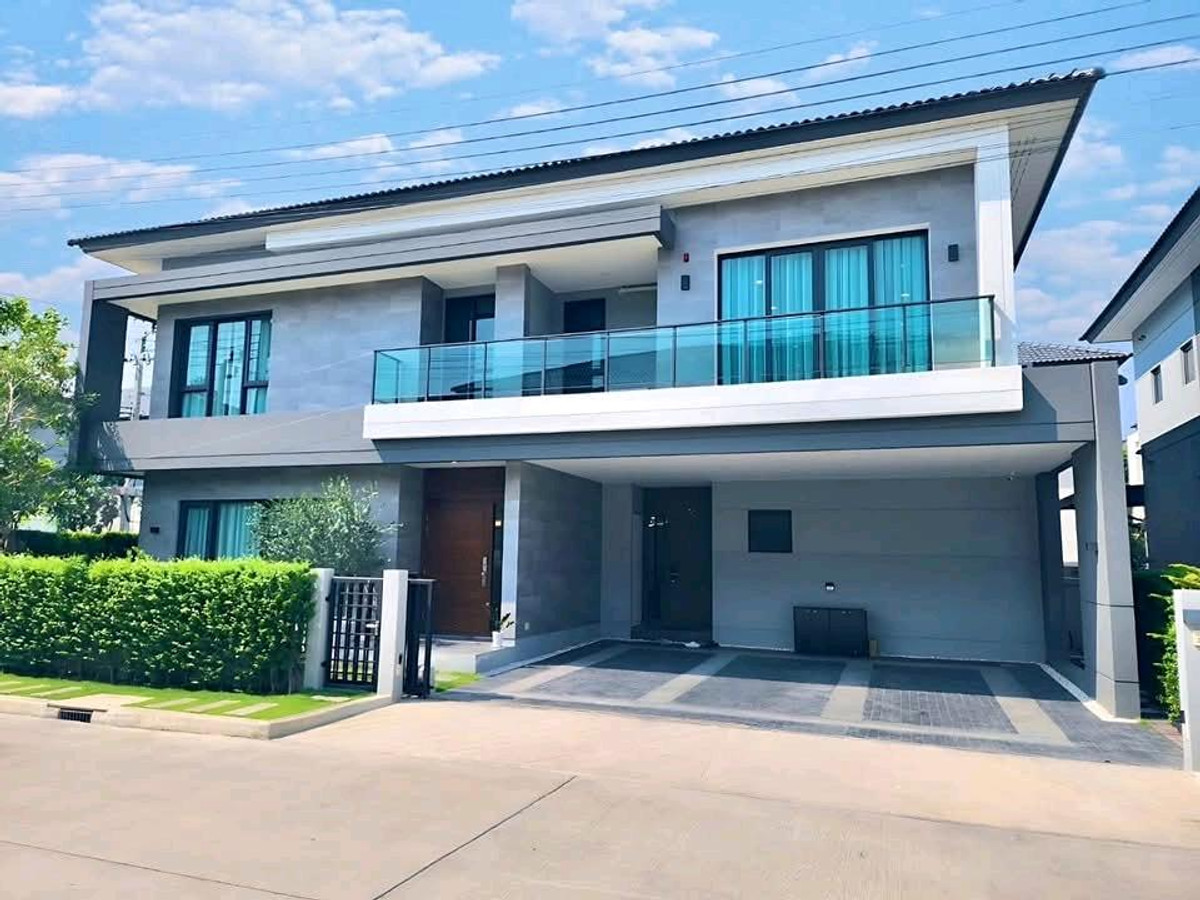 For RentHouseBangna, Bearing, Lasalle : For rent #Single house, The City Village, Bangna 📞 066-165-9828 Kanchanaphisek Road. #Near Mega Bangna #Near Suvarnabhumi Airport