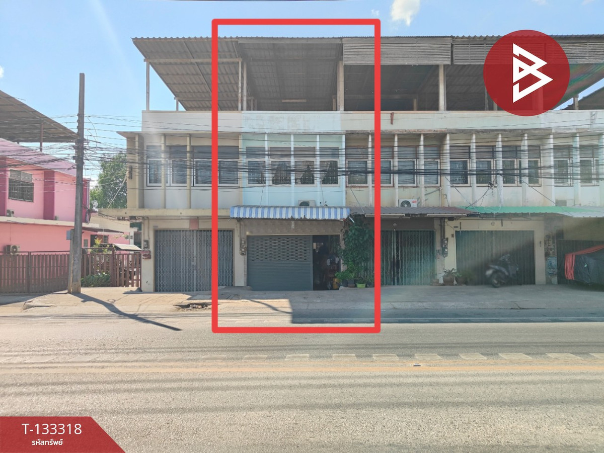 For SaleShop HouseChachoengsao : 2-story commercial building for sale, area 14 square meters, Ban Mai Subdistrict, Chachoengsao.