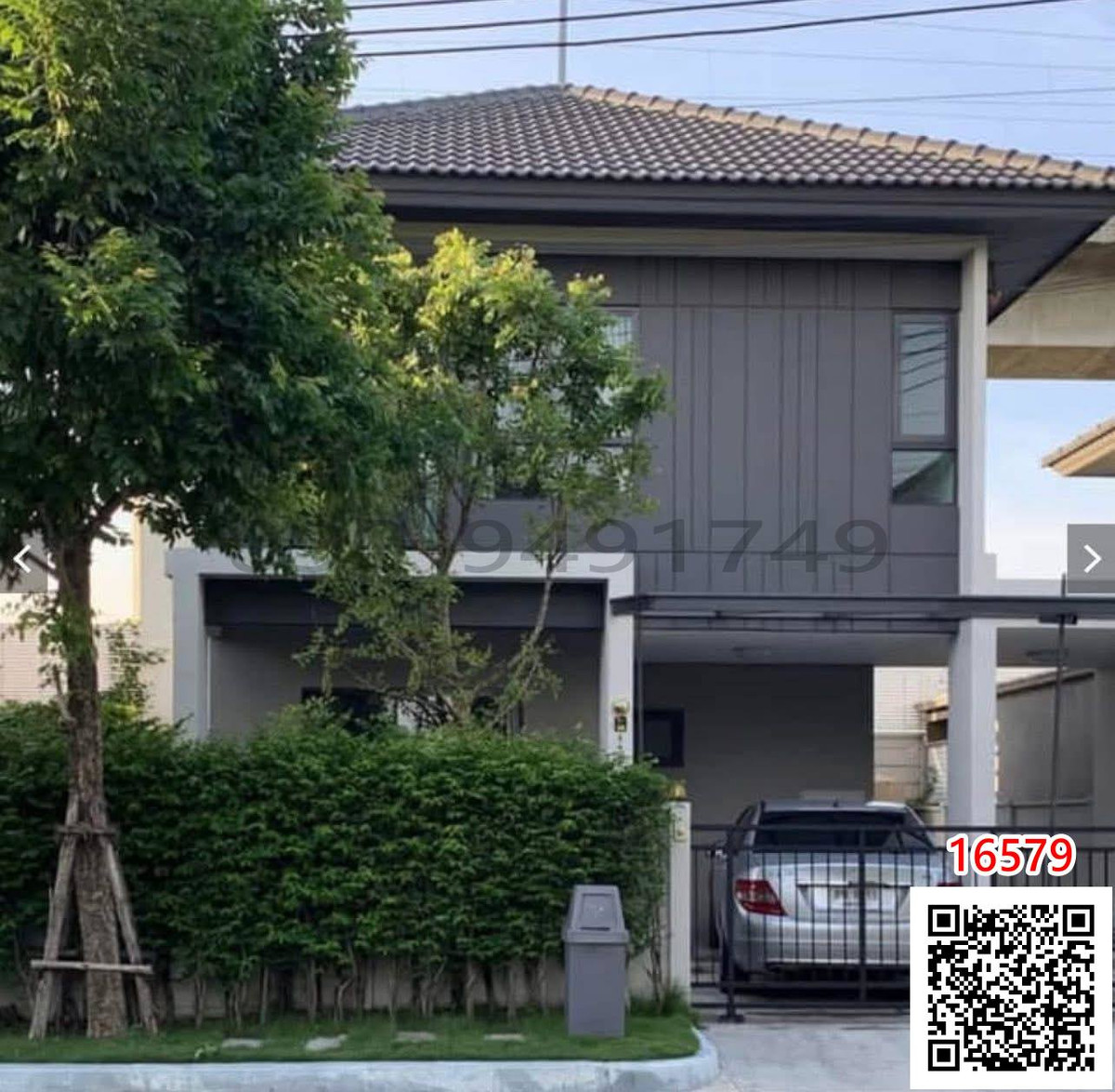 For RentHouseLadkrabang, Suwannaphum Airport : For rent, 2-story detached house, Klang Muang Village, The Edition Rama 9 - On Nut.