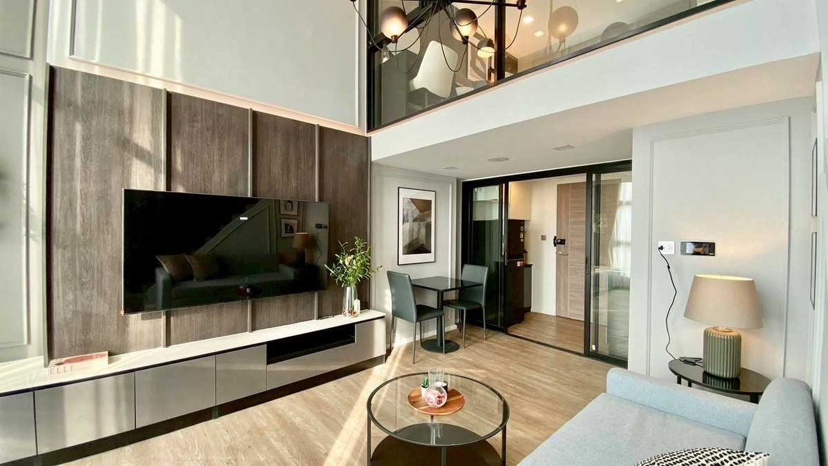 For SaleCondoOnnut, Udomsuk : Modiz Sukhumvit50 new room Building B Exclusive Vertical suite