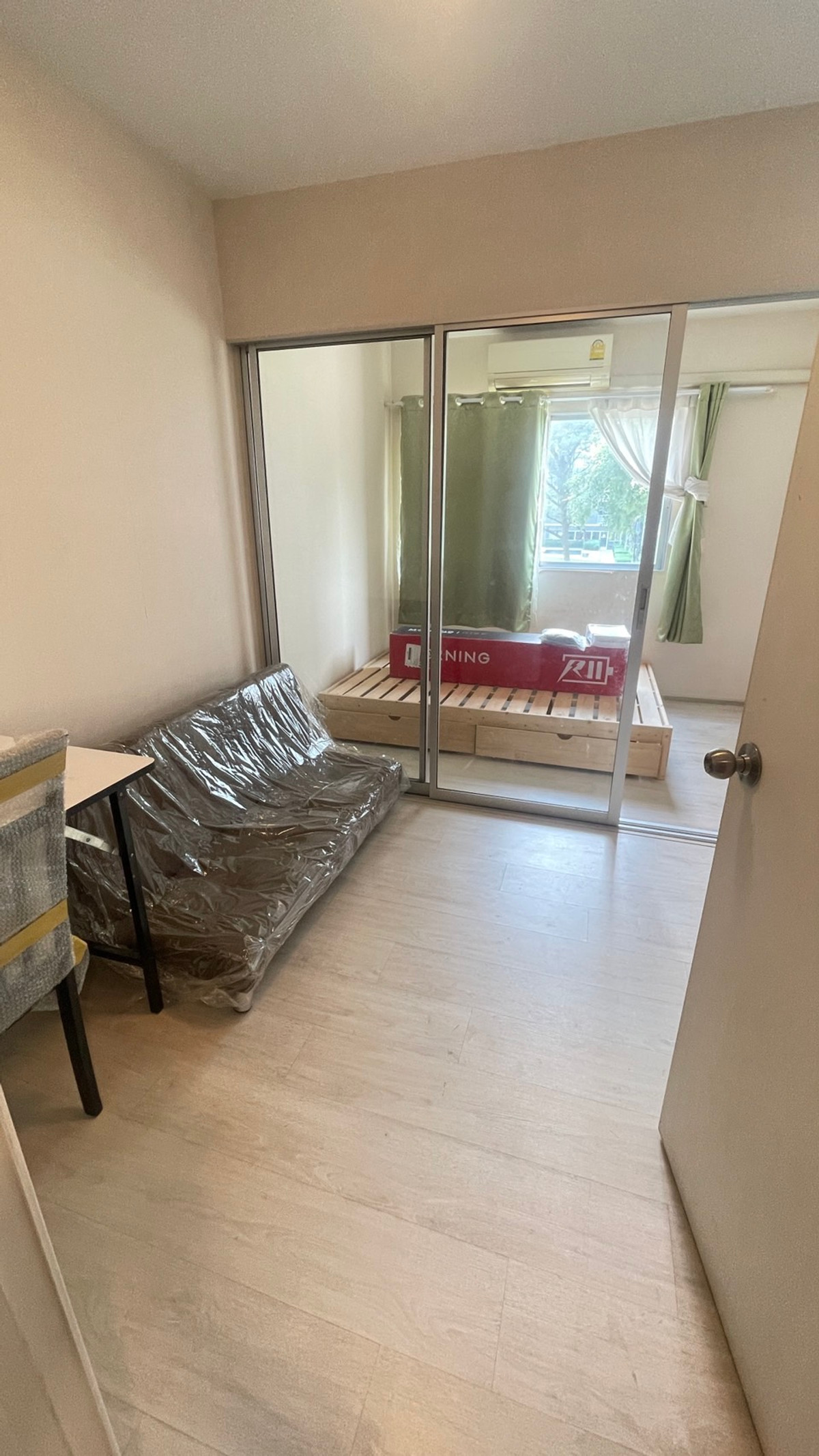 ให้เช่าคอนโดปทุมธานี รังสิต ธรรมศาสตร์ : ‼️OWNER‼️  🆕 ให้เช่า ห้องใหม่ 🆕  Plum Condo Park Rangsit Phase 2 ตึกD ‼️ 7,500 - ชั้น 2 