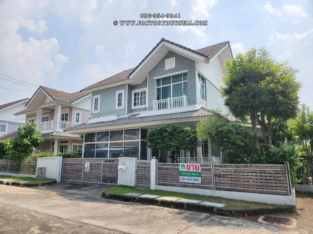 For SaleHouseNawamin, Ramindra : House for sale, Burasiri Panya Indra, 58.8 sq m, fully renovated, has a multi-purpose room.