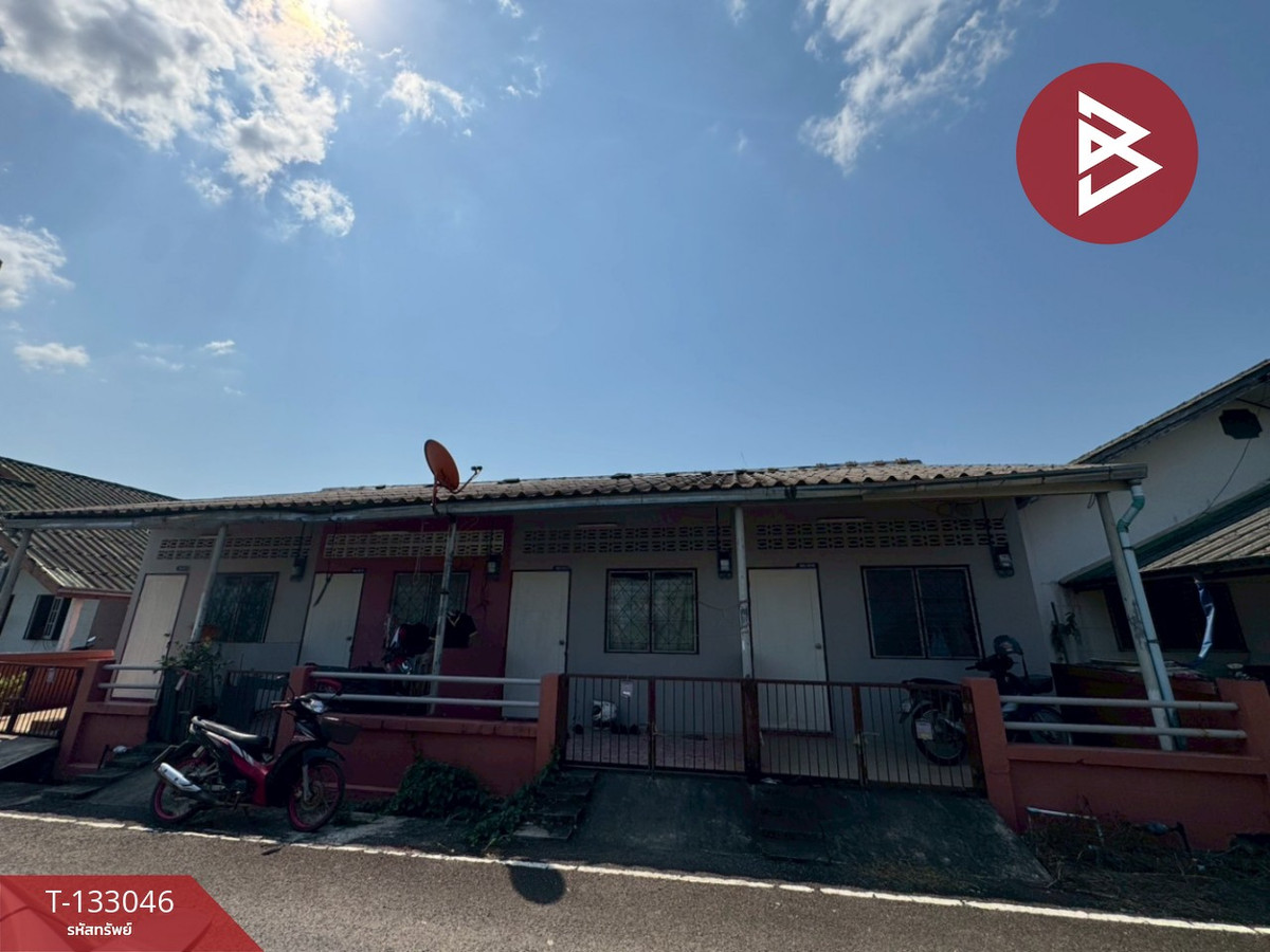 For SaleTownhomeChanthaburi : One-story townhouse for sale, area 60.1 sq m, Tha Chang, Chanthaburi.