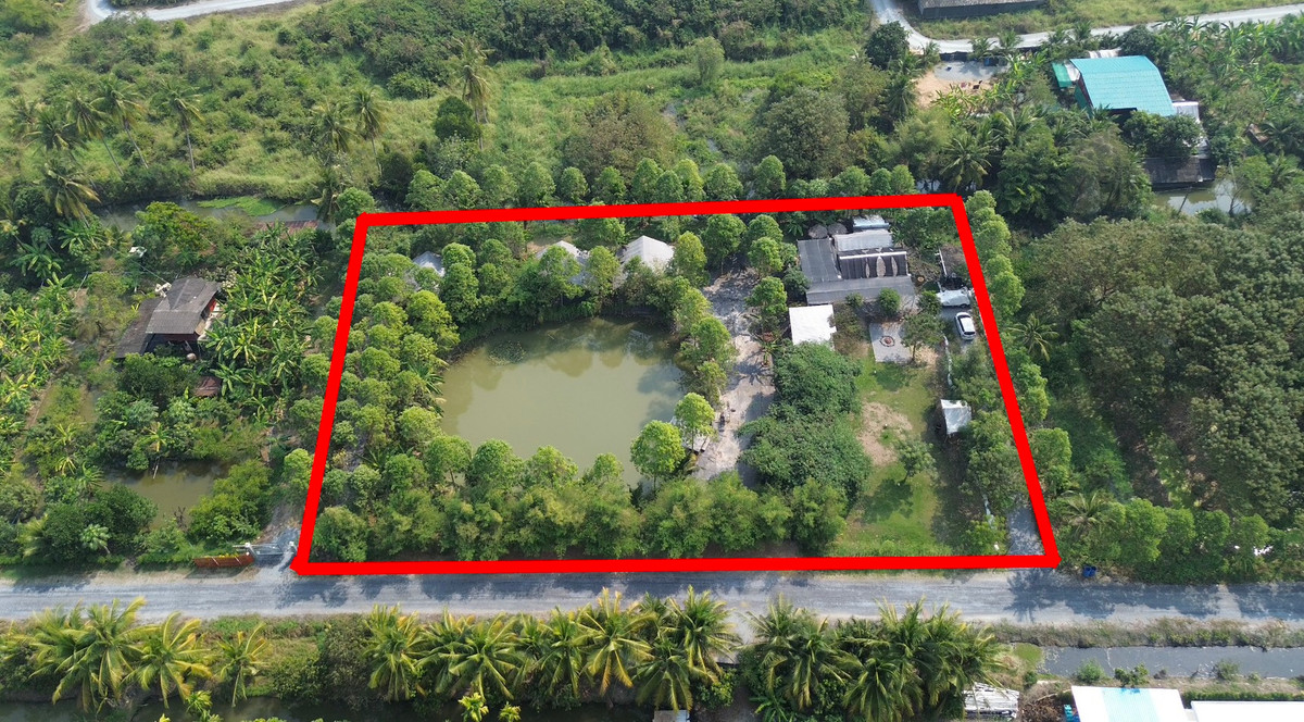 For RentLandPhutthamonthon, Salaya : 🌿🌊 Land for rent, natural atmosphere, next to the canal - Phutthamonthon Sai 6, good location, near Don Wai Floating Market - Wat Rai Khing. Suitable for natural/lifestyle business.