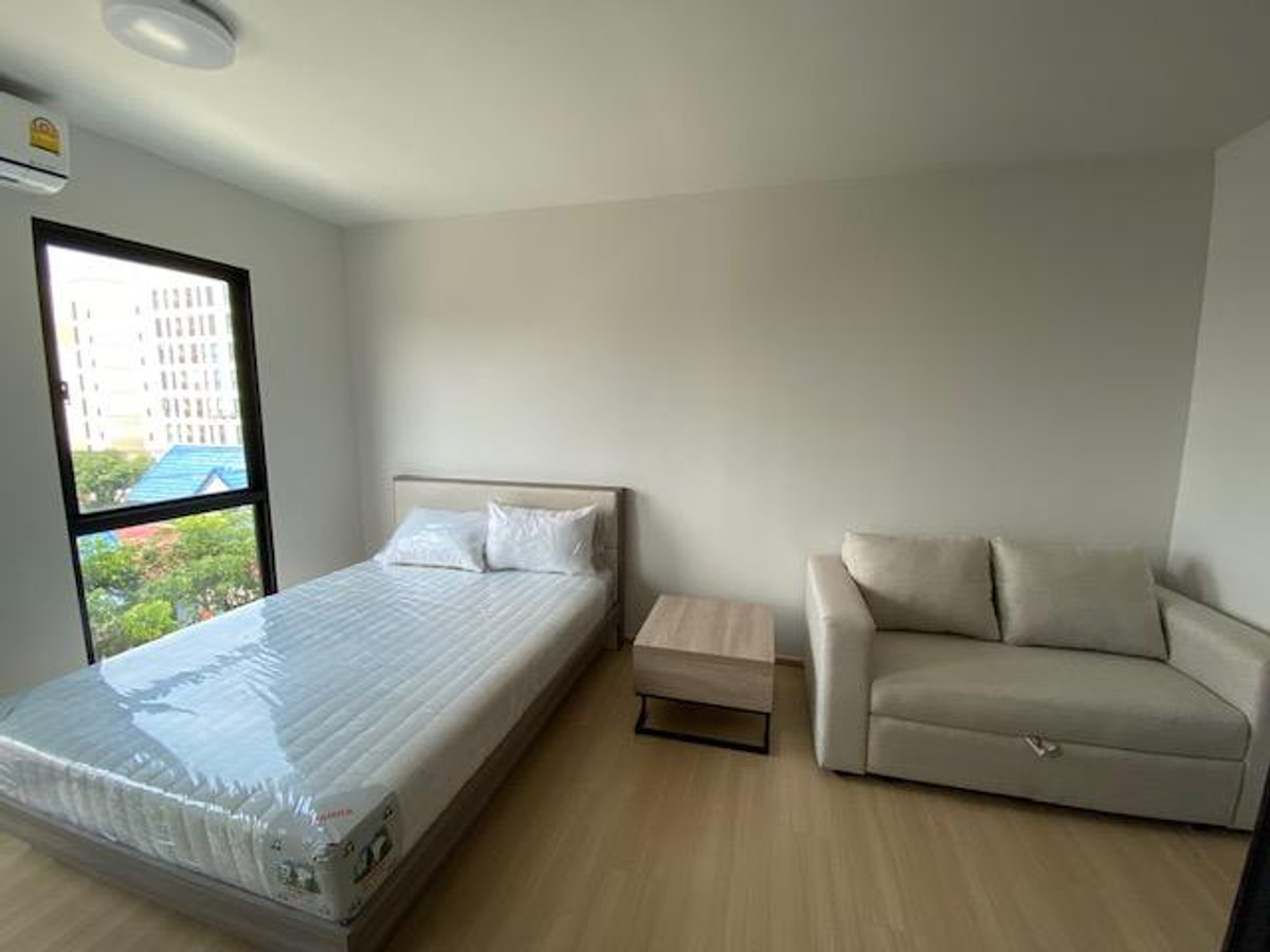 For RentCondoBangna, Bearing, Lasalle : For rent 📍 Unio Sukhumvit 72 📍 Fully furnished with appliances. Near BTS Bearing.