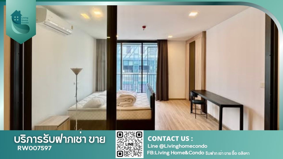 For RentCondoRatchathewi,Phayathai : For rent XT Phayathai, complete new furniture and appliances, ready to move in, near BTS Phayathai RW007597