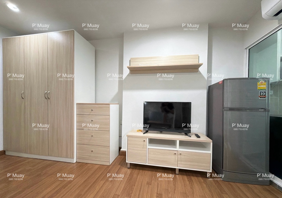 For RentCondoBang Sue, Wong Sawang, Tao Pun : ❤️Rental price 7,500 baht 📍There is a washing machine 9 kg.