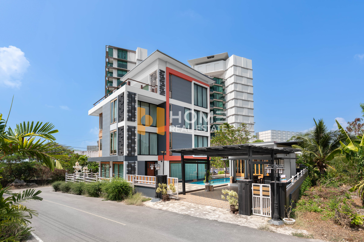 ขายบ้านระยอง : บ้านพักวิวทะเล ใกล้รีสอร์ท 5 ดาว โซนวังแก้ว 🌊 บ้านพักสวนวังแก้ว / 3 ห้องนอน (ขาย), Wang Kaew Garden House / 3 Bedrooms (FOR SALE) AM044