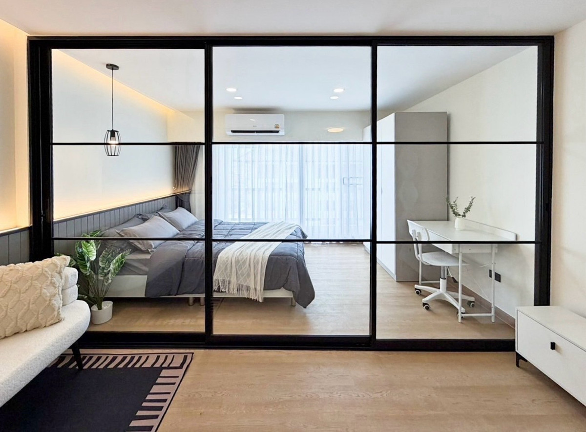 ขายคอนโดลาดพร้าว101 แฮปปี้แลนด์ : 🚦คอนโดลาดพร้าว130 ราคาล้านต้นๆ 32 ตร.ม. กั้นห้อง พร้อมอยู่