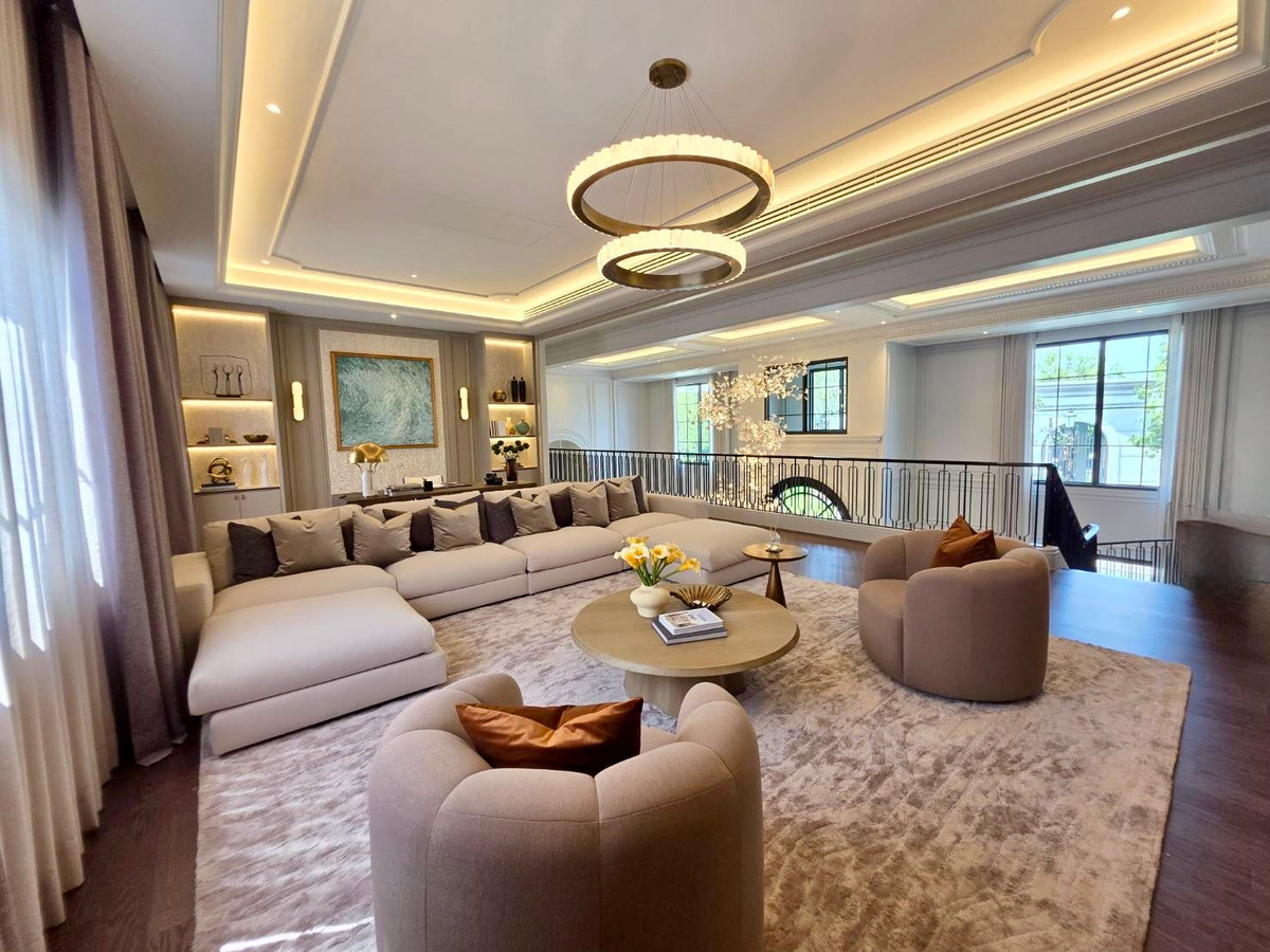 ขายบ้านปิ่นเกล้า จรัญสนิทวงศ์ : Narasiri Borommaratchachonnani: Size L Cumberland 212sqwah 843sqm. 5bed 7bath 100,000,000 Am: 0656199198