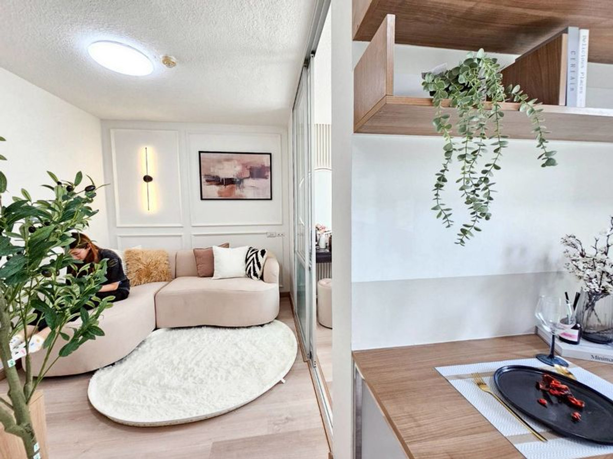 For SaleCondoLadkrabang, Suwannaphum Airport : Condo Lumpini Ville On Nut-Lat Krabang 2, near Airport Link Thap Chang Station, Suvarnabhumi Airport, The Paseo Lat Krabang.