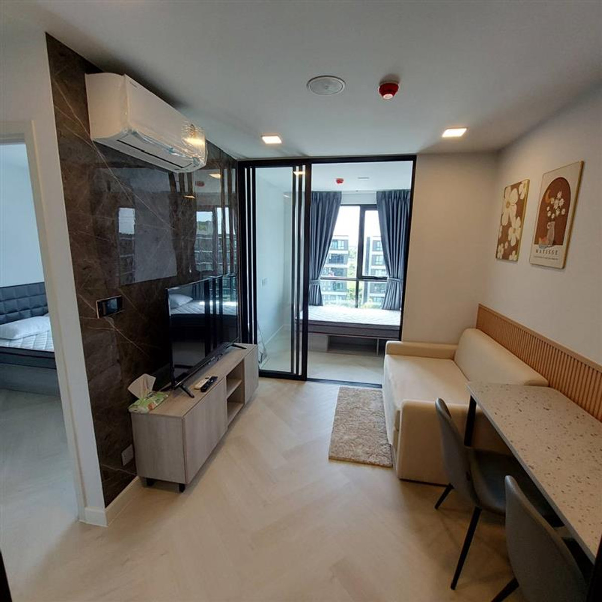 ให้เช่าคอนโดปทุมธานี รังสิต ธรรมศาสตร์ : (เจ้าของปล่อยเอง) ให้เช่าห้อง คอนโดKave AVA  35sqm / 2 BEDROOMS เหมาะกับการอยู่2คน