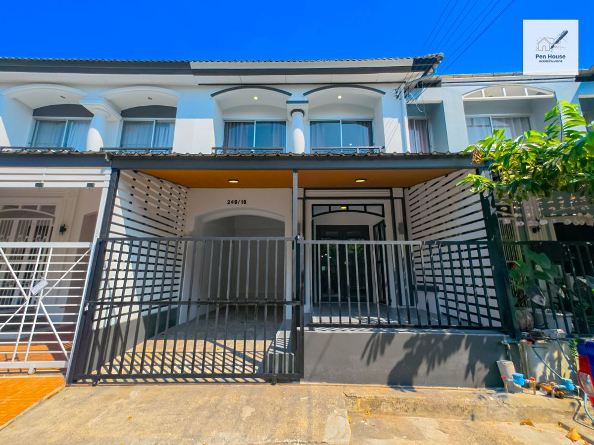 ขายทาวน์โฮมนวมินทร์ รามอินทรา : ขายทาวน์เฮ้าส์ 2 ชั้น หมู่บ้านแมกไม้มิ่งเมือง สุเหร่าคลองหนึ่ง 3 นอน 4 น้ำ ใกล้แฟชั่นไอส์แลนด์ ทำเลรามอินทรา