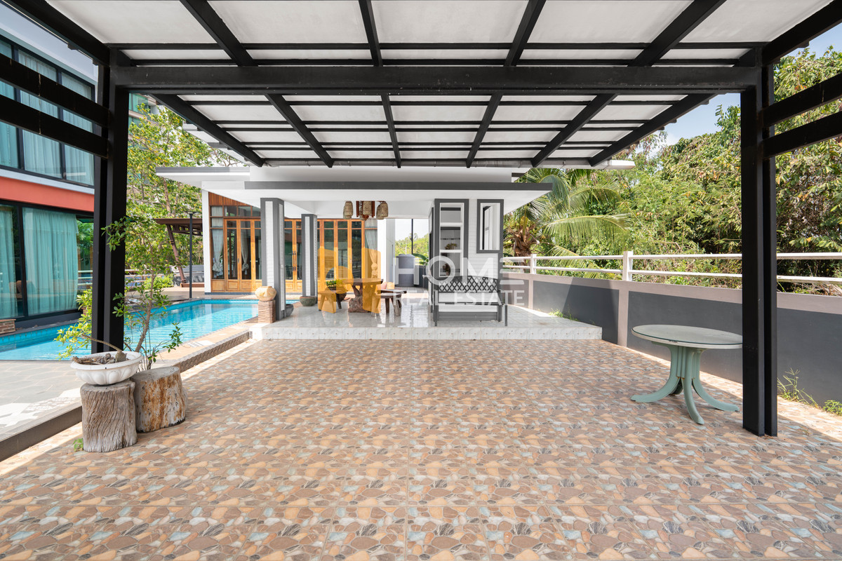 ขายบ้านระยอง : บ้านพักวิวทะเล ใกล้รีสอร์ท 5 ดาว โซนวังแก้ว 🌊 บ้านพักสวนวังแก้ว / 3 ห้องนอน (ขาย), Wang Kaew Garden House / 3 Bedrooms (FOR SALE) AM044