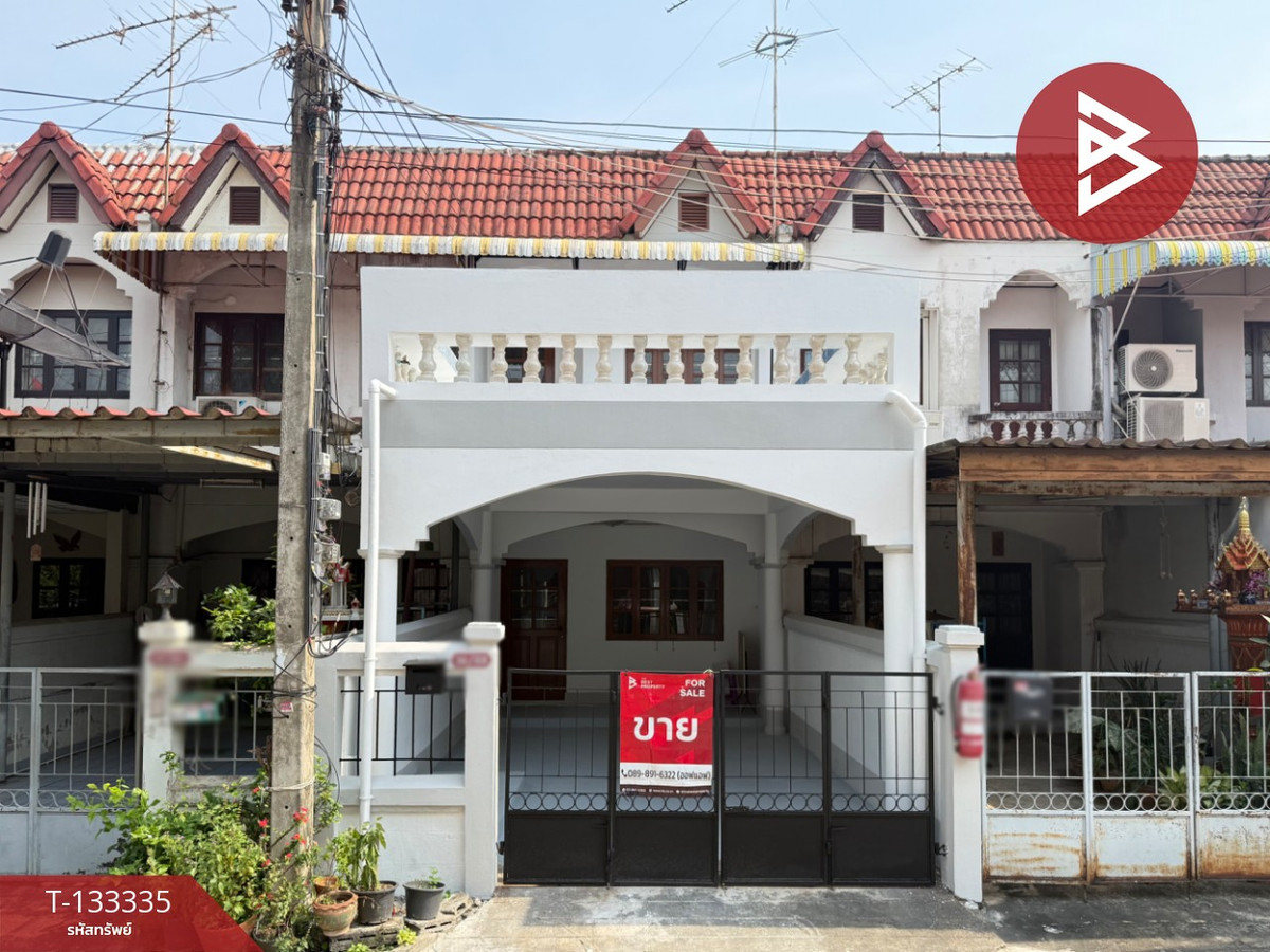 ขายทาวน์โฮมนครปฐม : ขายทาวน์เฮ้าส์ หมู่บ้านเกษมเพชรวิลล่า นครชัยศรี นครปฐม