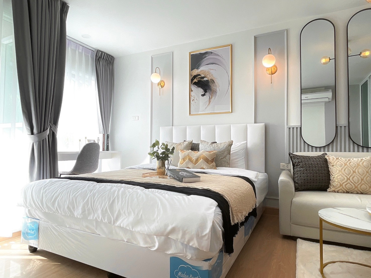 ขายคอนโดเลียบทางด่วนรามอินทรา : WE Condo Ekkamai - Ramindra / Studio (FOR SALE), วี คอนโด เอกมัย - รามอินทรา / สตูดิโอ (ขาย) AMP005