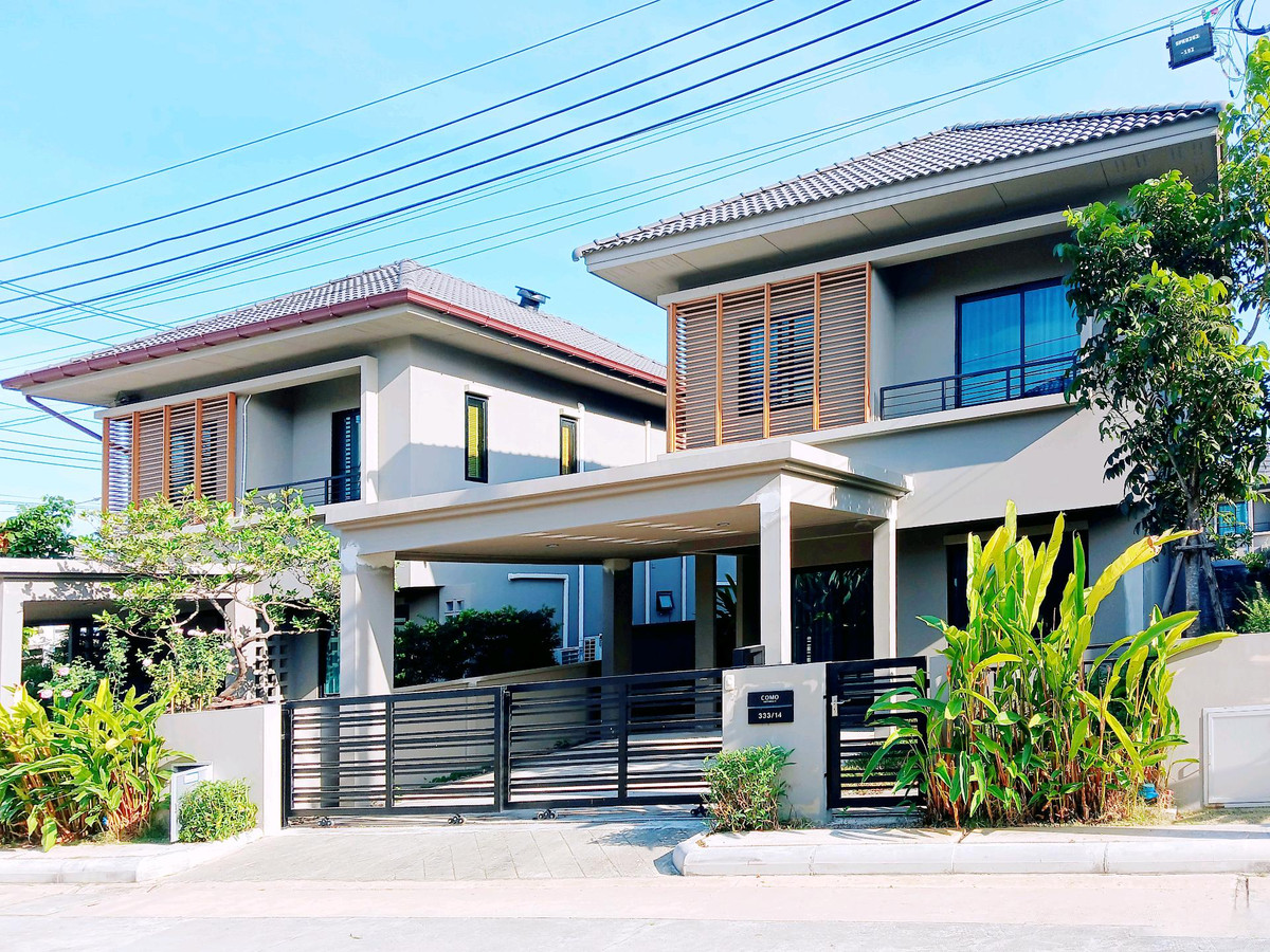 ให้เช่าบ้านสมุทรปราการ สำโรง : 🚩🍀⭐ให้เช่า-ขายบ้านเดี่ยว 2 ชั้น โคโม่ โบทานิก้า 2  บางนา กม.10 บ้านใหม่พร้อมอยู่ Fully furnished ใกล้ทางด่วนและเมกะบางนา✅