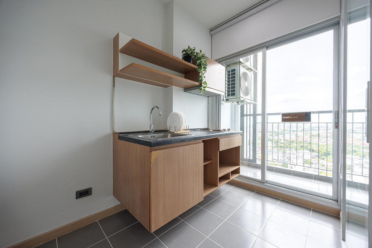 For SaleCondoThaphra, Talat Phlu, Wutthakat : The Tempo Grand Sathon - Wutthakat / 1 Bedroom (FOR SALE), The Tempo Grand Sathon - Wutthakat / 1 Bedroom (For Sale) AMP007