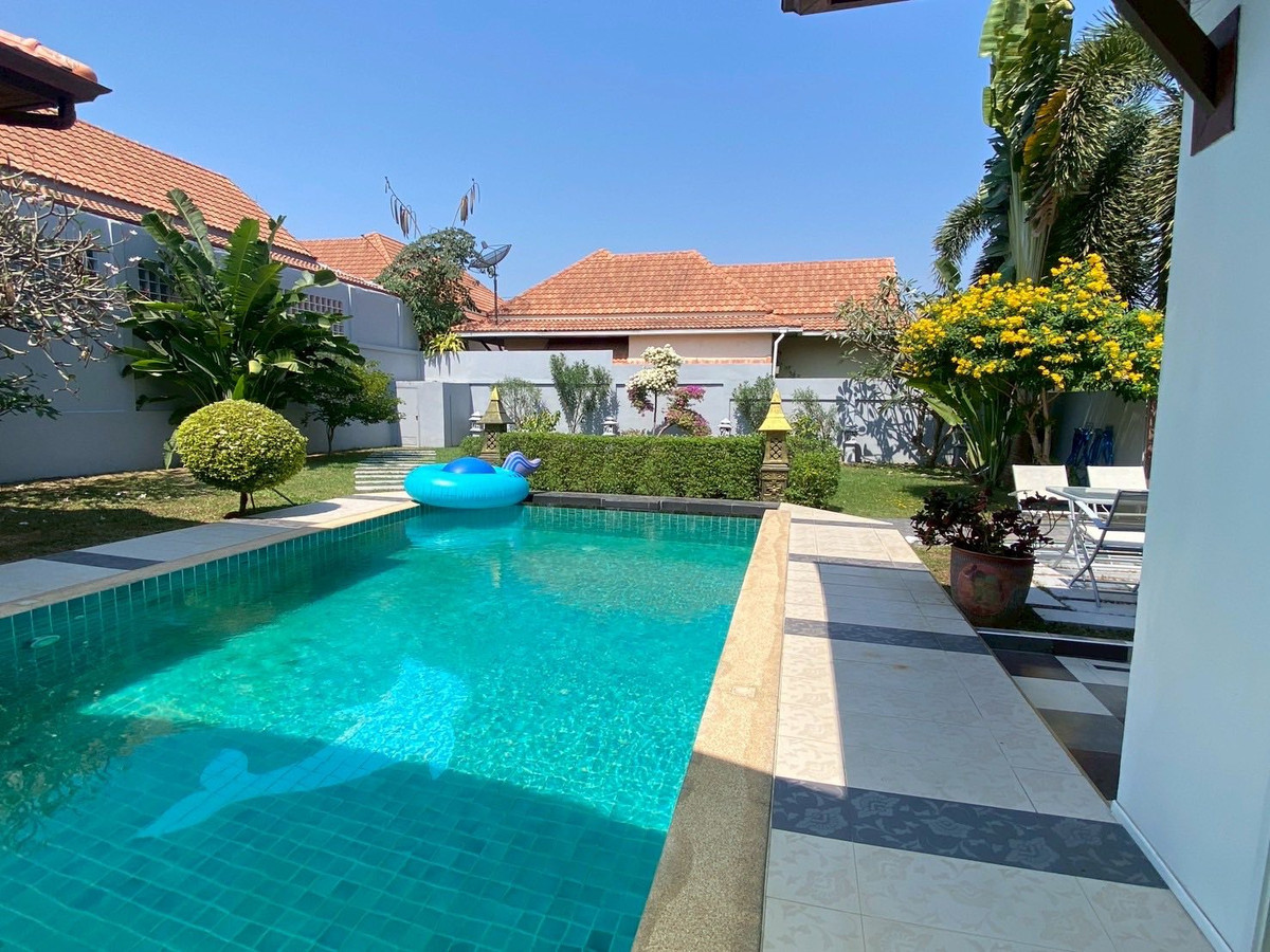 ให้เช่าบ้านพัทยา บางแสน ชลบุรี สัตหีบ : 🏡 Pool Villa for Rent & Sale in Khao Talo, Pattaya| RENT 79,000 / month | 3 Bedrooms 4 Bathrooms | 133 Sq.Wah | Near Tara Pattana International School