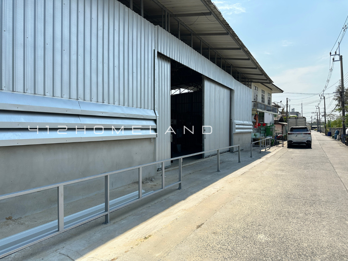 For RentWarehouseSamut Prakan,Samrong : Warehouse for rent, 400 sq m., newly renovated, near Ruea Bin Market, Theparak KM.17, Bang Pla, Samut Prakan.