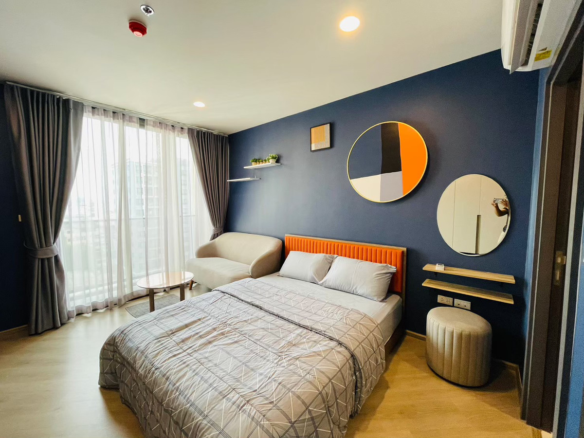 For RentCondoVipawadee, Don Mueang, Lak Si : PFD-08008 For rent: The Base Saphanmai corner room, beautiful view, next to the BTS | washing machine | fully functional furniture! 