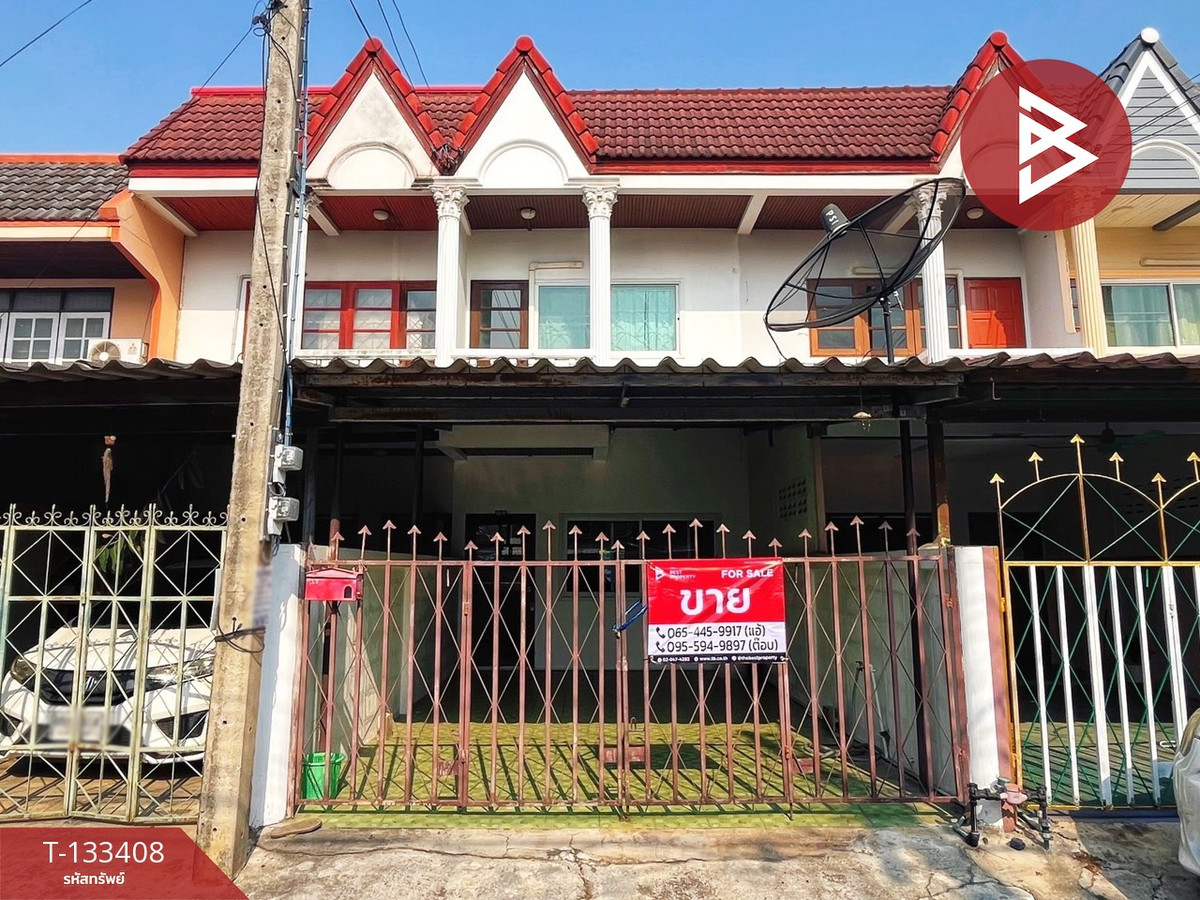 ขายทาวน์โฮมกาญจนบุรี : ขายทาวน์เฮ้าส์ 2 ชั้น เนื้อที่ 26.9 ตารางวา ปากแพรก เมืองกาญจนบุรี กาญจนบุรี