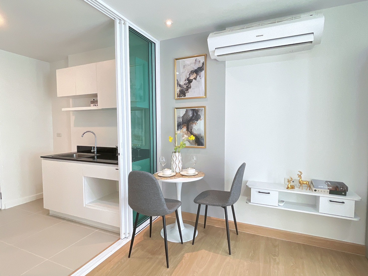 ขายคอนโดเลียบทางด่วนรามอินทรา : WE Condo Ekkamai - Ramindra / Studio (FOR SALE), วี คอนโด เอกมัย - รามอินทรา / สตูดิโอ (ขาย) AMP005