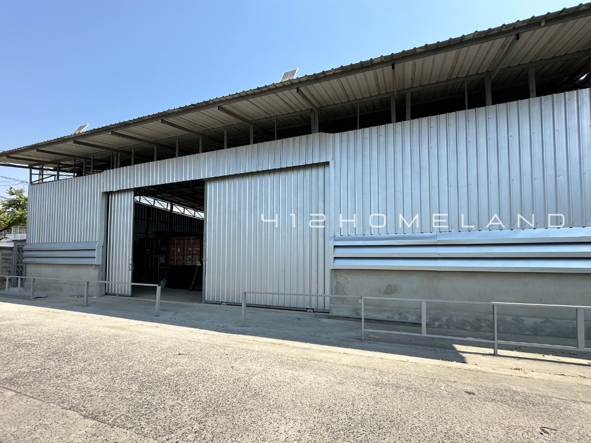 For RentWarehouseSamut Prakan,Samrong : Warehouse for rent, 400 sq m., newly renovated, near Ruea Bin Market, Theparak KM.17, Bang Pla, Samut Prakan.