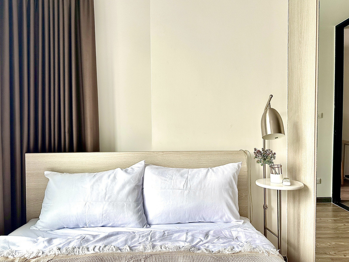 For RentCondoRatchadapisek, Huaikwang, Suttisan : Low-rise condo with a beautiful unit, comfortable to live in, and a peaceful atmosphere